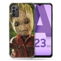 Coque Pour Samsung Galaxy A23 5G Groot Vert