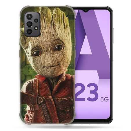 Coque Pour Samsung Galaxy A23 5G Groot Vert