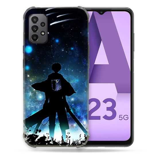 Coque Pour Samsung Galaxy A23 5G Manga Attaque Titans Levi