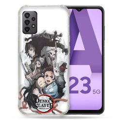 Coque Pour Samsung Galaxy A23 5G Manga Demon Slayer Blanc