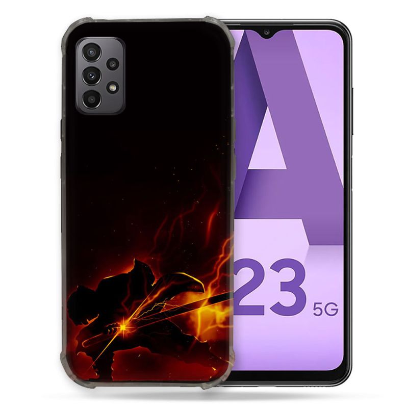 Coque Pour Samsung Galaxy A23 5G Manga Demon Slayer Electric