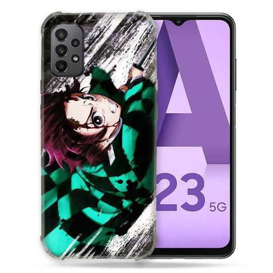 Coque Pour Samsung Galaxy A23 5G Manga Demon Slayer Tanjiro