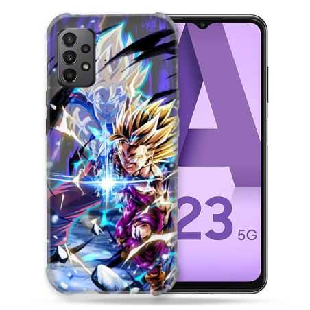 Coque Pour Samsung Galaxy A23 5G Manga Dragon Ball Sangohan Duo