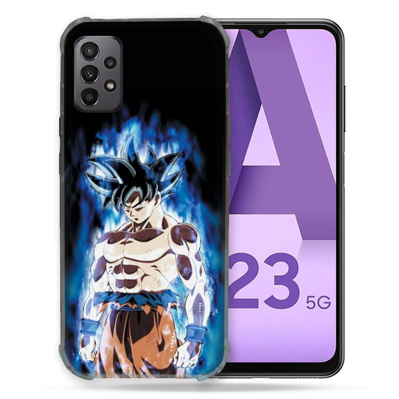 Coque Pour Samsung Galaxy A23 5G Manga Dragon Ball Sangoku Noir