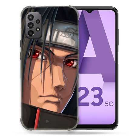 Coque Pour Samsung Galaxy A23 5G Manga Naruto Itachi Visage