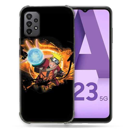 Coque Pour Samsung Galaxy A23 5G Manga Naruto Noir