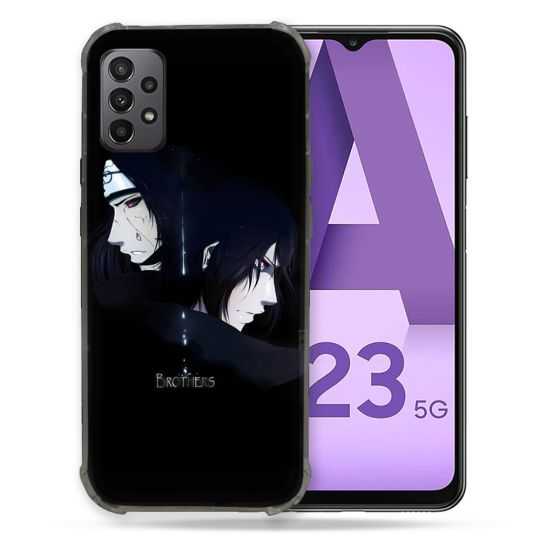 Coque Pour Samsung Galaxy A23 5G Manga Naruto Sasuke Itachi