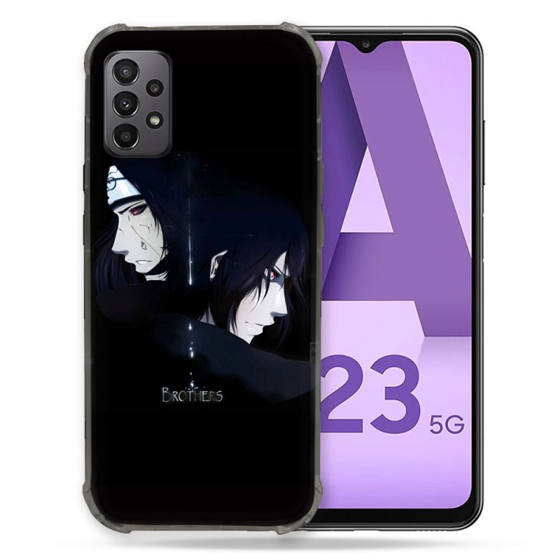 Coque Pour Samsung Galaxy A23 5G Manga Naruto Sasuke Itachi
