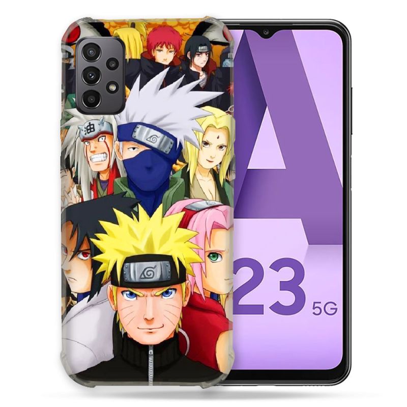 Coque Pour Samsung Galaxy A23 5G Manga Naruto Team