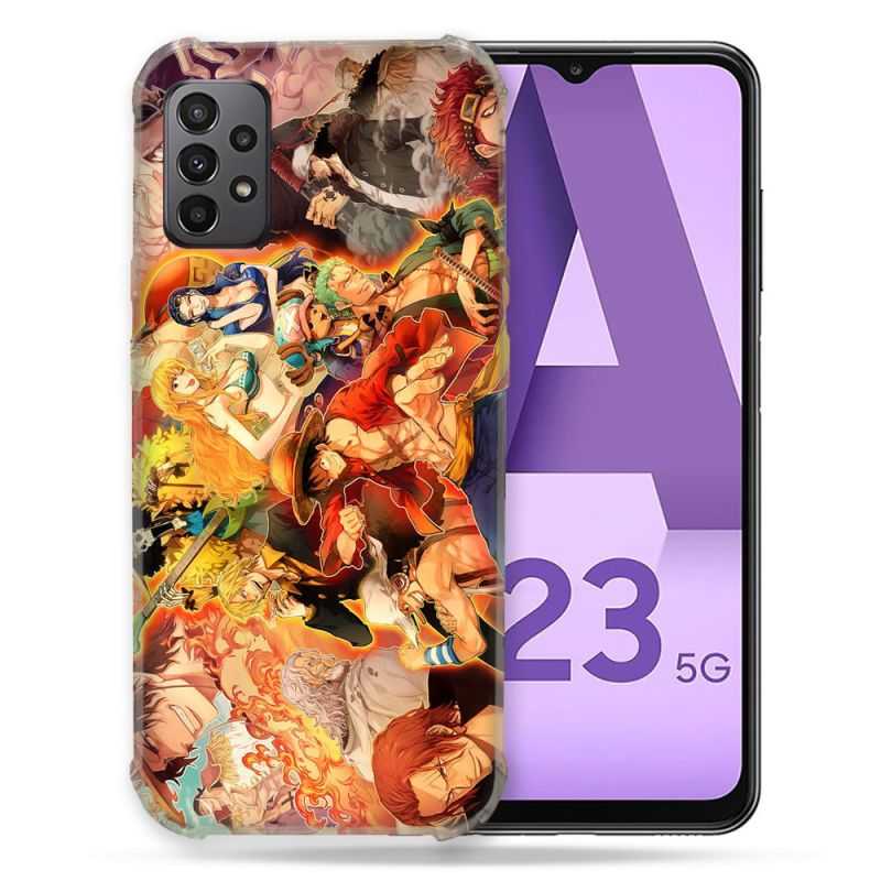 Coque Pour Samsung Galaxy A23 5G Manga One Piece Nakama