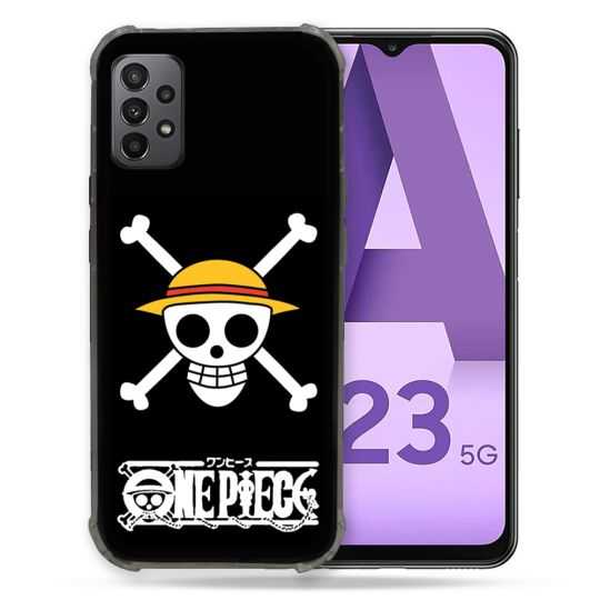 Coque Pour Samsung Galaxy A23 5G Manga One Piece Tete de Mort