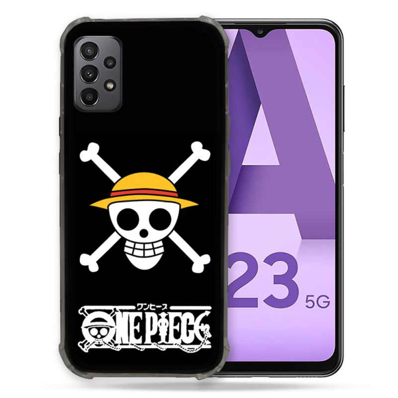Coque Pour Samsung Galaxy A23 5G Manga One Piece Tete de Mort