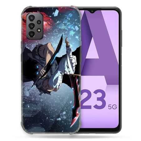 Coque Pour Samsung Galaxy A23 5G Manga Solo Leveling Sung Epee