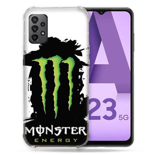 Coque Pour Samsung Galaxy A23 5G Monster Energy Tache