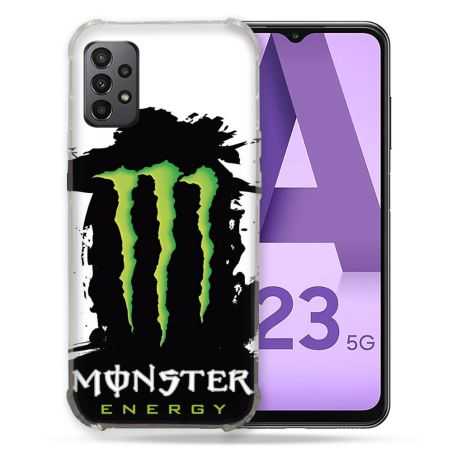 Coque Pour Samsung Galaxy A23 5G Monster Energy Tache