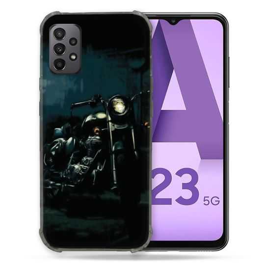 Coque Pour Samsung Galaxy A23 5G Moto Harley Vintage