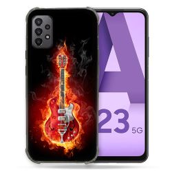 Coque Pour Samsung Galaxy A23 5G Musique Guitare Electrique