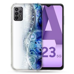 Coque Pour Samsung Galaxy A23 5G Musique Partition Vague