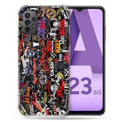Coque Pour Samsung Galaxy A23 5G Musique Rock Groupe