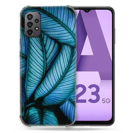 Coque Pour Samsung Galaxy A23 5G Nature Feuille Palmier