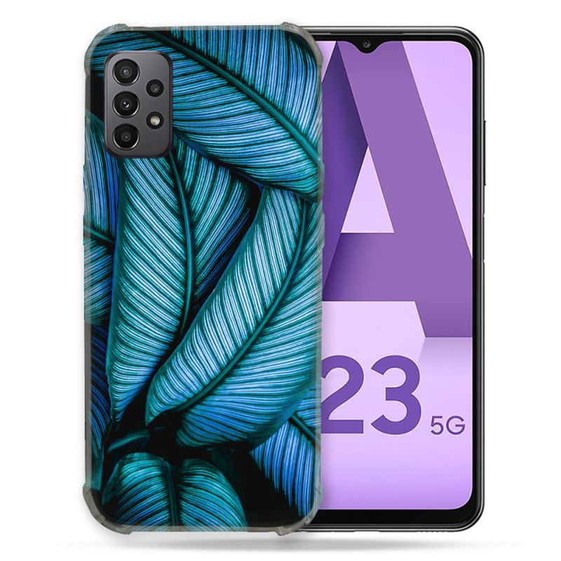 Coque Pour Samsung Galaxy A23 5G Nature Feuille Palmier