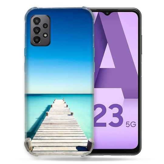 Coque Pour Samsung Galaxy A23 5G Nature Pont Mer