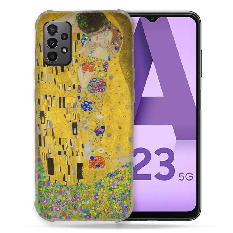 Coque Pour Samsung Galaxy A23 5G Peinture Le Baiser