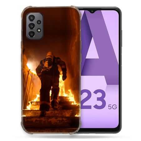 Coque Pour Samsung Galaxy A23 5G Pompier Escalier