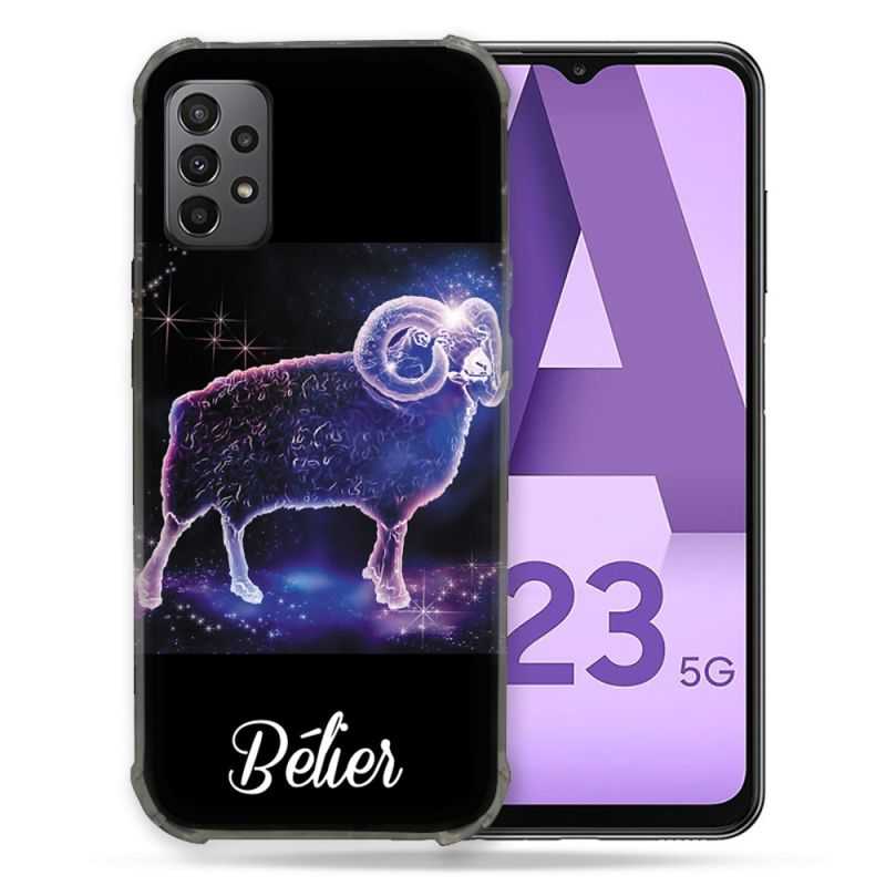 Coque Pour Samsung Galaxy A23 5G Signe Zodiaque 2 Bélier