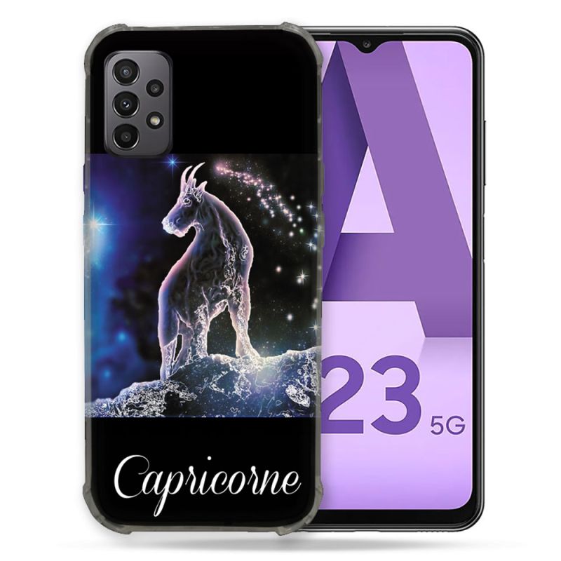 Coque Pour Samsung Galaxy A23 5G Signe Zodiaque 2 Capricorne