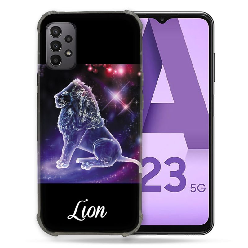 Coque Pour Samsung Galaxy A23 5G Signe Zodiaque 2 Lion