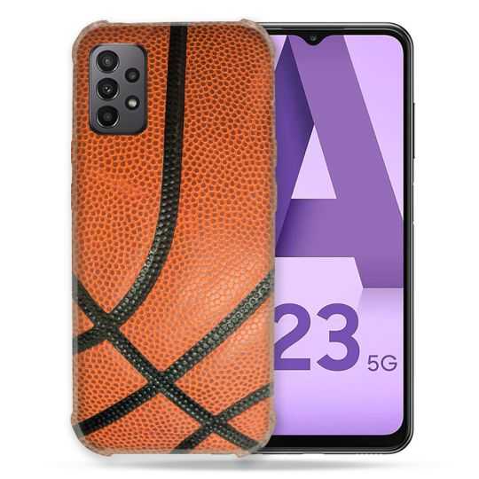 Coque Pour Samsung Galaxy A23 5G Sport Ballon Basket
