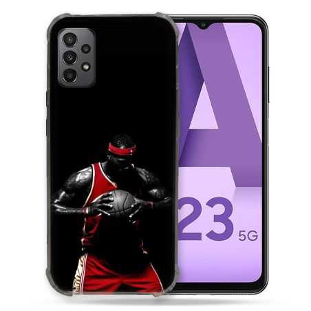 Coque Pour Samsung Galaxy A23 5G Sport Basketeur