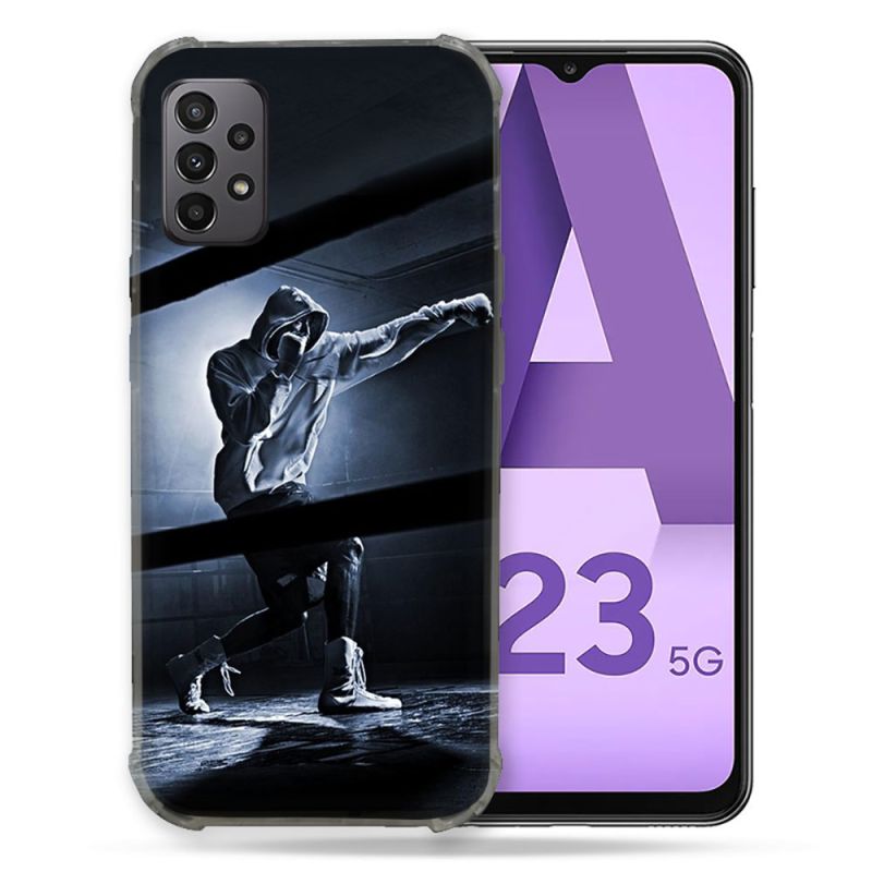 Coque Pour Samsung Galaxy A23 5G Sport Boxe Poing