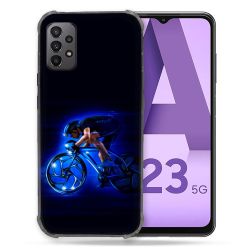 Coque Pour Samsung Galaxy A23 5G Sport Cyclisme Bleu