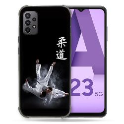 Coque Pour Samsung Galaxy A23 5G Sport Judo Noir