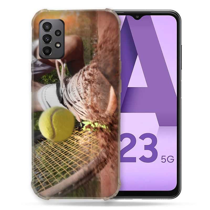 Coque Pour Samsung Galaxy A23 5G Sport Tennis Glissade