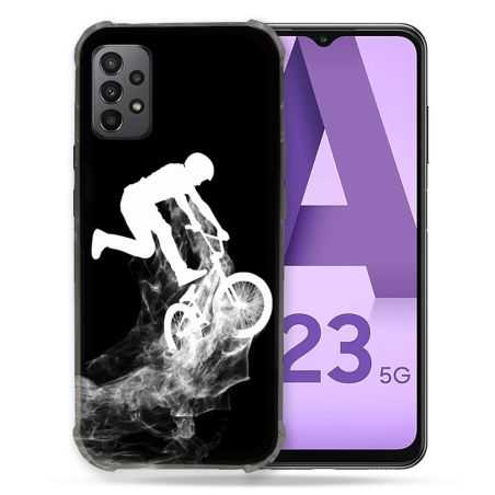 Coque Pour Samsung Galaxy A23 5G Sport VTT Noir