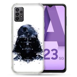 Coque Pour Samsung Galaxy A23 5G Star Wars - Dark Vador Blanc