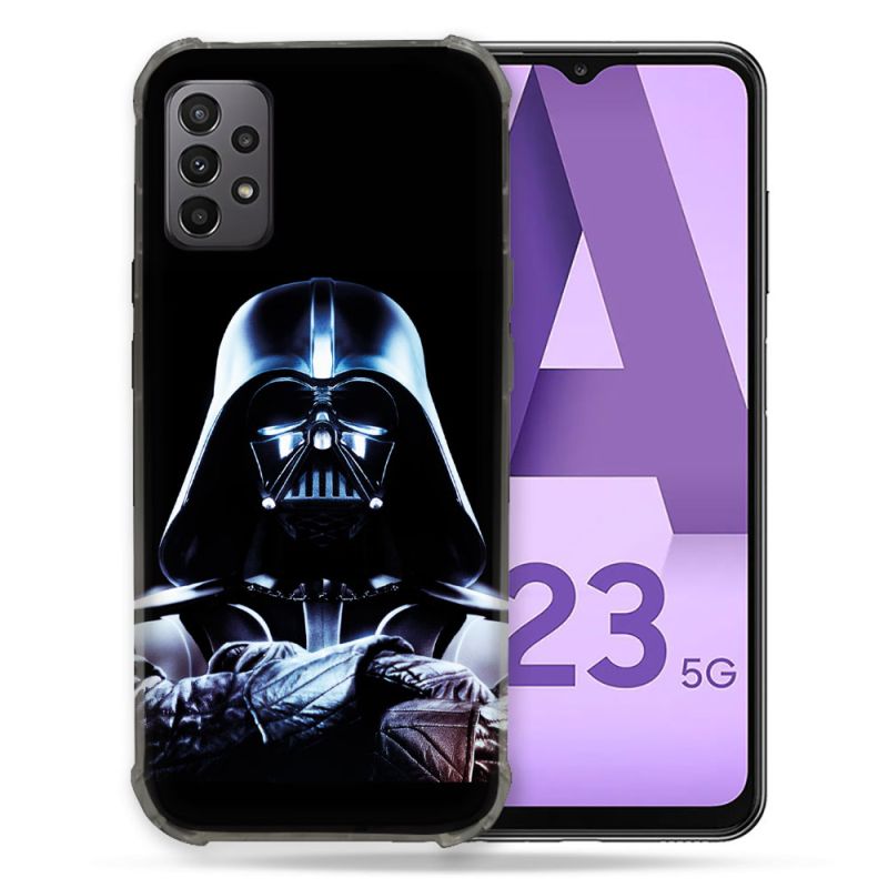 Coque Pour Samsung Galaxy A23 5G Star Wars - Dark Vador Noir