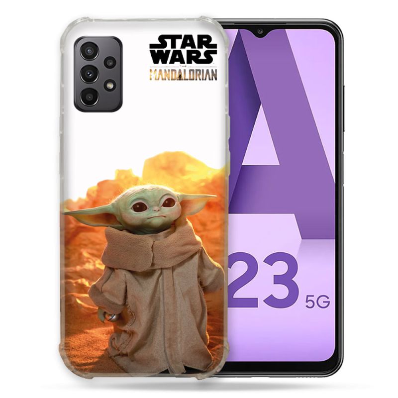 Coque Pour Samsung Galaxy A23 5G Star Wars - Yoda bebe soleil