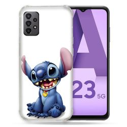 Coque Pour Samsung Galaxy A23 5G Stitch Blanc