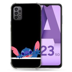 Coque Pour Samsung Galaxy A23 5G Stitch Noir