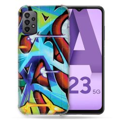 Coque Pour Samsung Galaxy A23 5G Street Art Graf Color