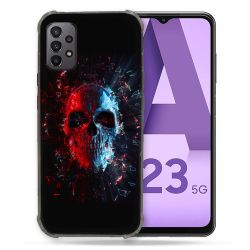 Coque Pour Samsung Galaxy A23 5G Tete de Mort Deflagration