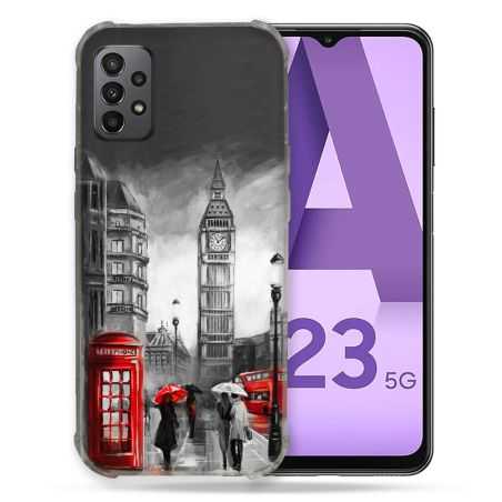 Coque Pour Samsung Galaxy A23 5G Voyage Angleterre Londres Vintage