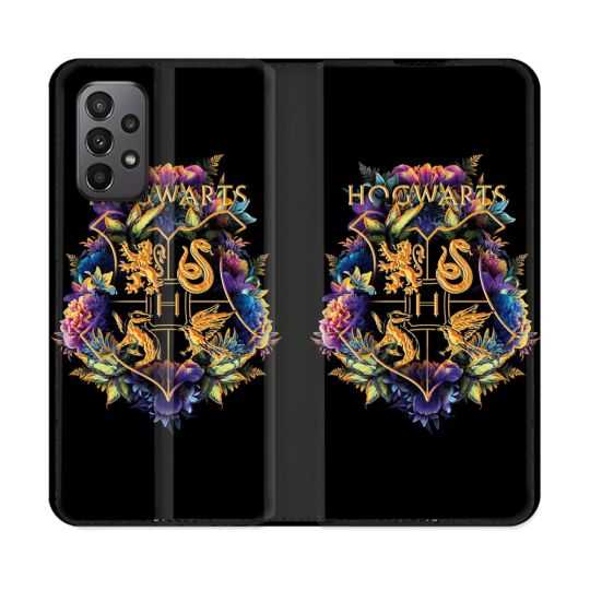 Housse cuir portefeuille Pour Samsung Galaxy A23 5G Harry Potter Hogwarts