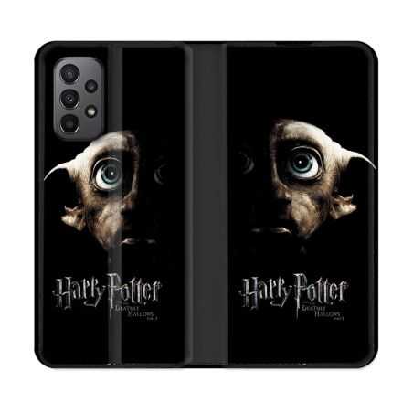 Housse cuir portefeuille Pour Samsung Galaxy A23 5G Harry Potter Hollows Dobby
