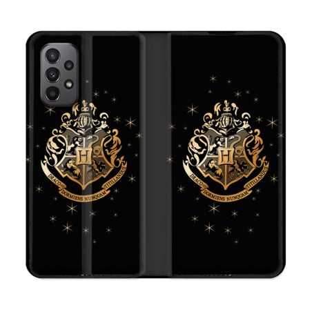 Housse cuir portefeuille Pour Samsung Galaxy A23 5G Harry Potter Poudlard