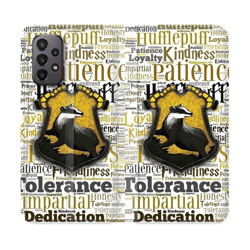 Housse cuir portefeuille Pour Samsung Galaxy A23 5G Harry Potter Poursouffle